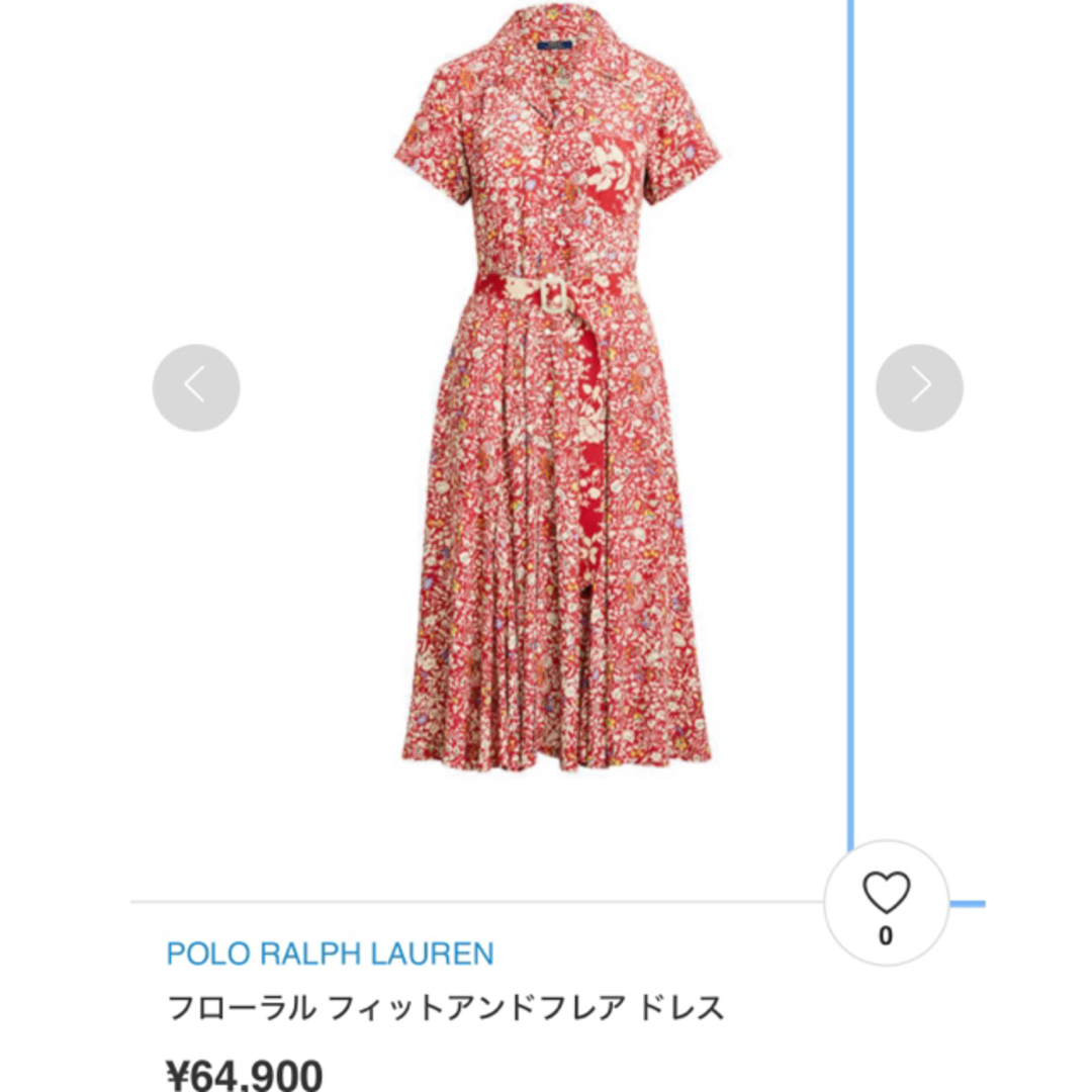 POLO RALPH LAUREN - ご購入済み 試着のみ RALPH LAUREN 花柄 POLO RALPH LAUREN - ご購入済み 試着のみ RALPH LAUREN 花柄
