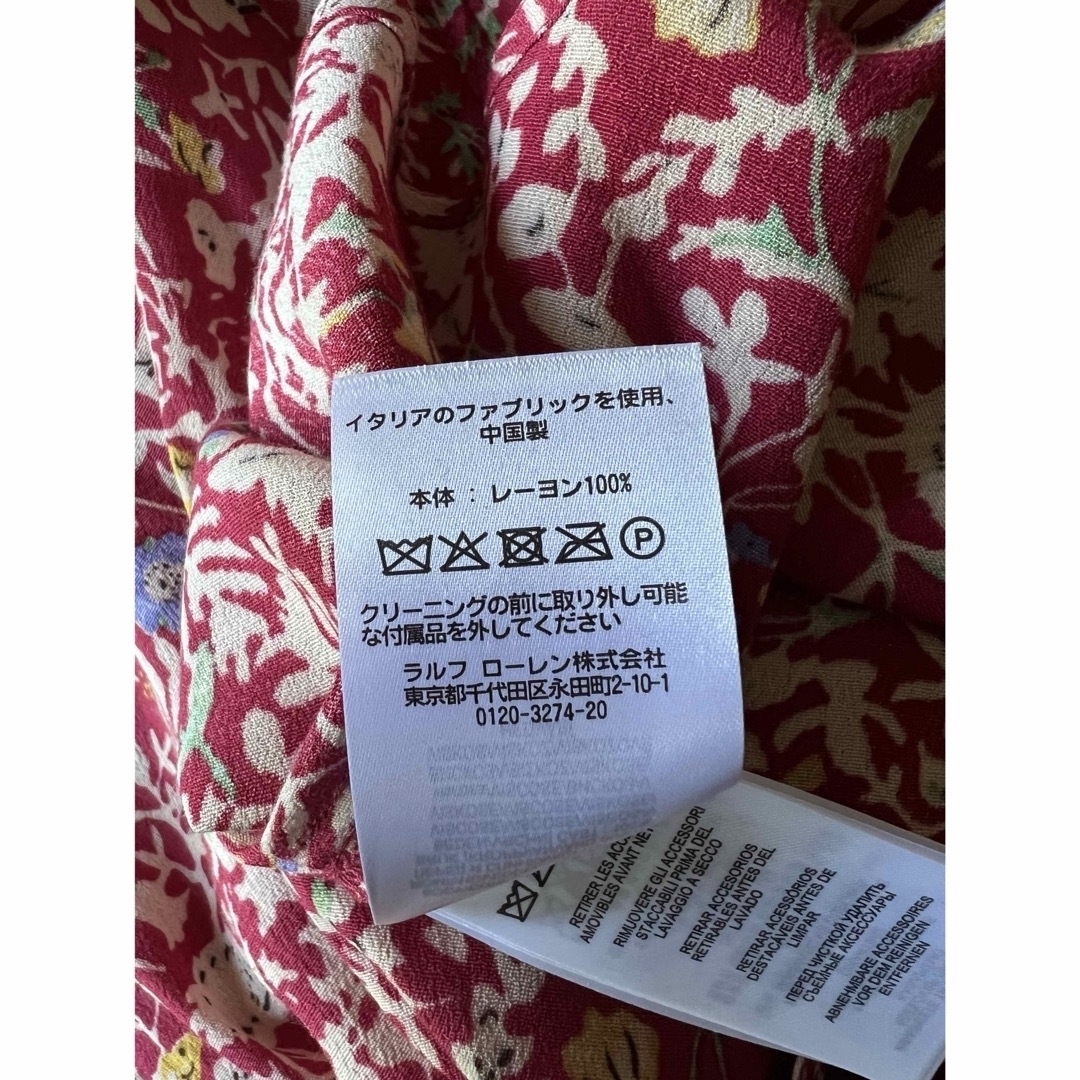 POLO RALPH LAUREN - ご購入済み 試着のみ RALPH LAUREN 花柄 POLO RALPH LAUREN - ご購入済み 試着のみ RALPH LAUREN 花柄