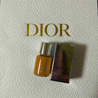 クリスチャンディオール(Christian Dior)のDIORバックステージ　リキッドファンデーション(サンプル/トライアルキット)