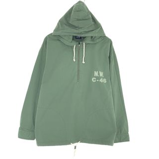 ギャップ(GAP)の古着 90年代 ギャップ GAP オールドギャップ フード付き ハーフジップ コットンプルオーバー メンズM  ヴィンテージ  /eaa442484(その他)