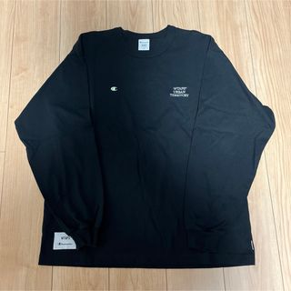 ダブルタップス(W)taps)の【レア】 ダブルタップス 23ss チャンピオン ロンT Lサイズ(Tシャツ/カットソー(七分/長袖))