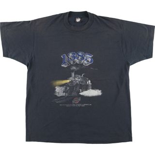 スクリーンスターズ(SCREEN STARS)の古着 80年代 スクリーンスターズ SCREEN STARS シカゴノースウェスタン1385 プリントTシャツ USA製 メンズXXL ヴィンテージ /eaa446857(Tシャツ/カットソー(半袖/袖なし))