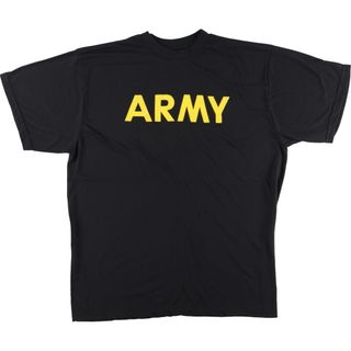 古着 U.S.ARMY ミリタリープリントTシャツ メンズXL /eaa446833(Tシャツ/カットソー(半袖/袖なし))