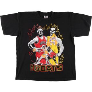 古着 PRO MICHAEL JORDAN マイケルジョーダン KOBE BRYANT コービーブライアント パロディ プリントTシャツ メンズXL /eaa445560(Tシャツ/カットソー(半袖/袖なし))