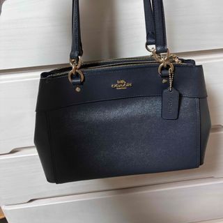 コーチ(COACH)のcoach コーチ　ハンドバッグ　ブラック　(ハンドバッグ)