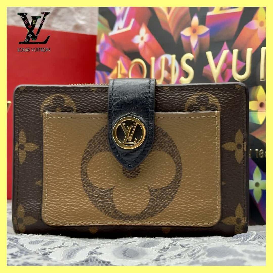 LOUIS VUITTON(ルイヴィトン)の極美品 ルイヴィトン モノグラム リバース ジュリエット 二つ折り財布K126 レディースのファッション小物(財布)の商品写真