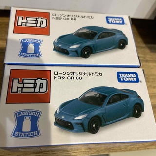 タカラトミー(Takara Tomy)のローソンオリジナルトミカ　トヨタ　GR86(ミニカー)