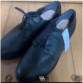 黒靴新品(ローファー/革靴)