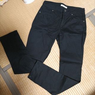 comfort basic スキニーМサイズ ブラック(スキニーパンツ)