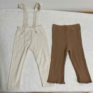 プティマイン(petit main)の女の子　90 レギンス　パンツ　スパッツ　子供　キッズ(パンツ/スパッツ)