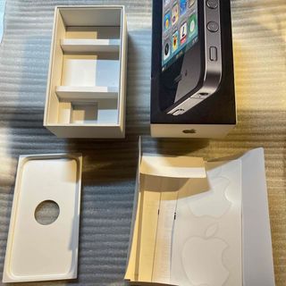 アップル(Apple)のiPhone4 空箱、取扱説明書(その他)