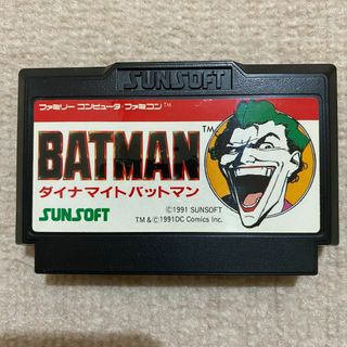 ファミリーコンピュータ(ファミリーコンピュータ)の【動作確認済み】 ダイナマイトバットマン　バッドマン　（ファミコン）(家庭用ゲームソフト)