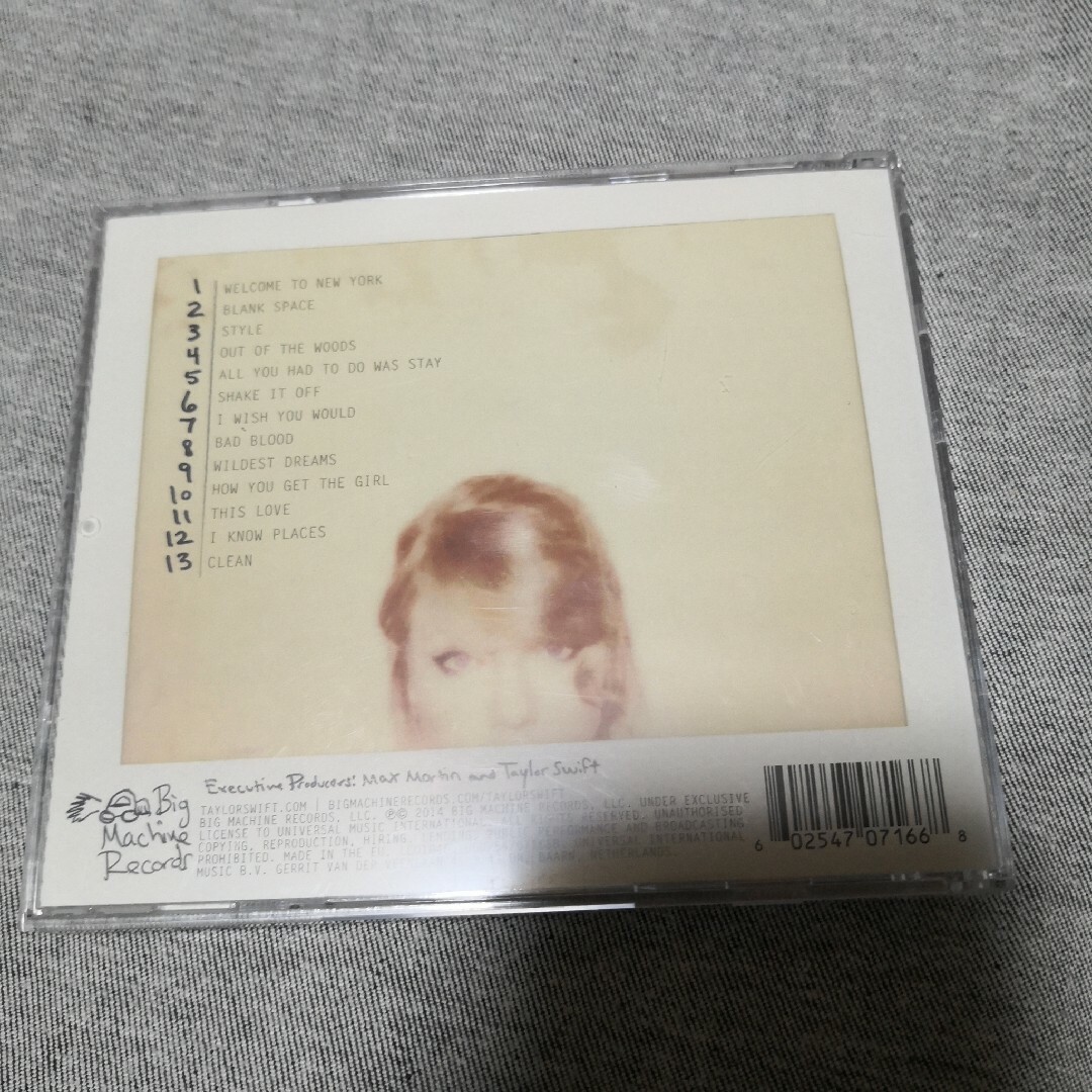 テイラー・スウィフト 1989 Taylor Swift エンタメ/ホビーのCD(ポップス/ロック(洋楽))の商品写真