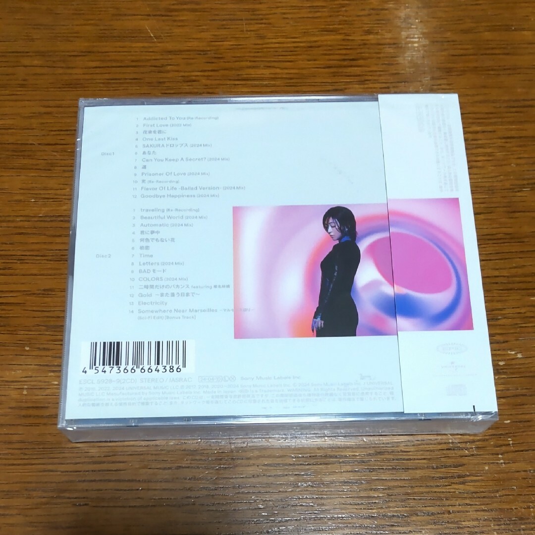 中古未再生 宇多田ヒカル SCIENCE FICTION 通常盤 ベストアルバム エンタメ/ホビーのCD(ポップス/ロック(邦楽))の商品写真