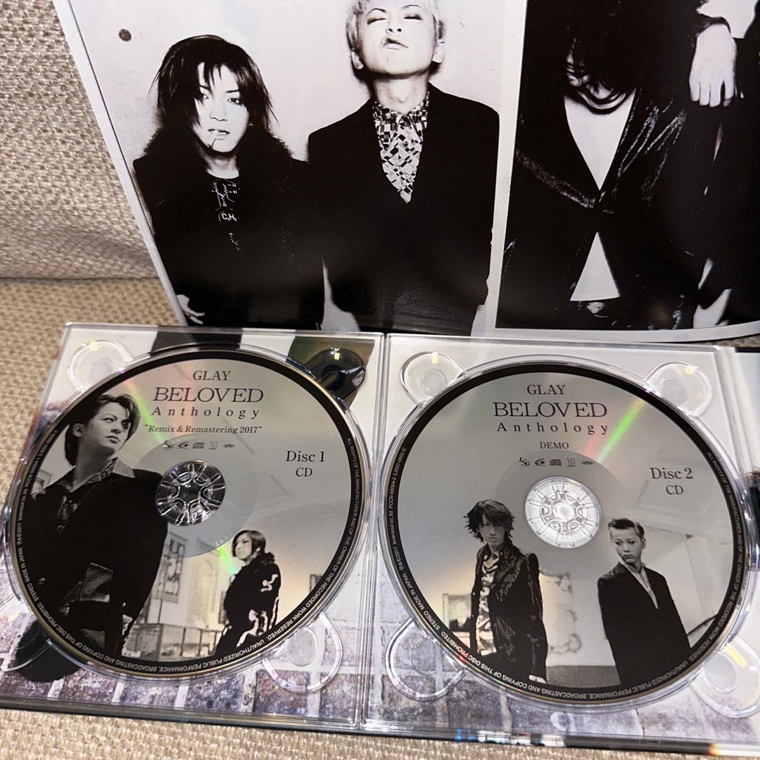 【GLAY】BELOVED  Anthology (2CD＋DVD) エンタメ/ホビーのCD(ポップス/ロック(邦楽))の商品写真