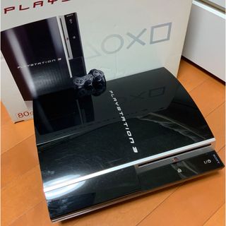 プレイステーション3(PlayStation3)のPlayStation3  CECHL00 80GB本体 ブラック　ジャンク品(家庭用ゲーム機本体)