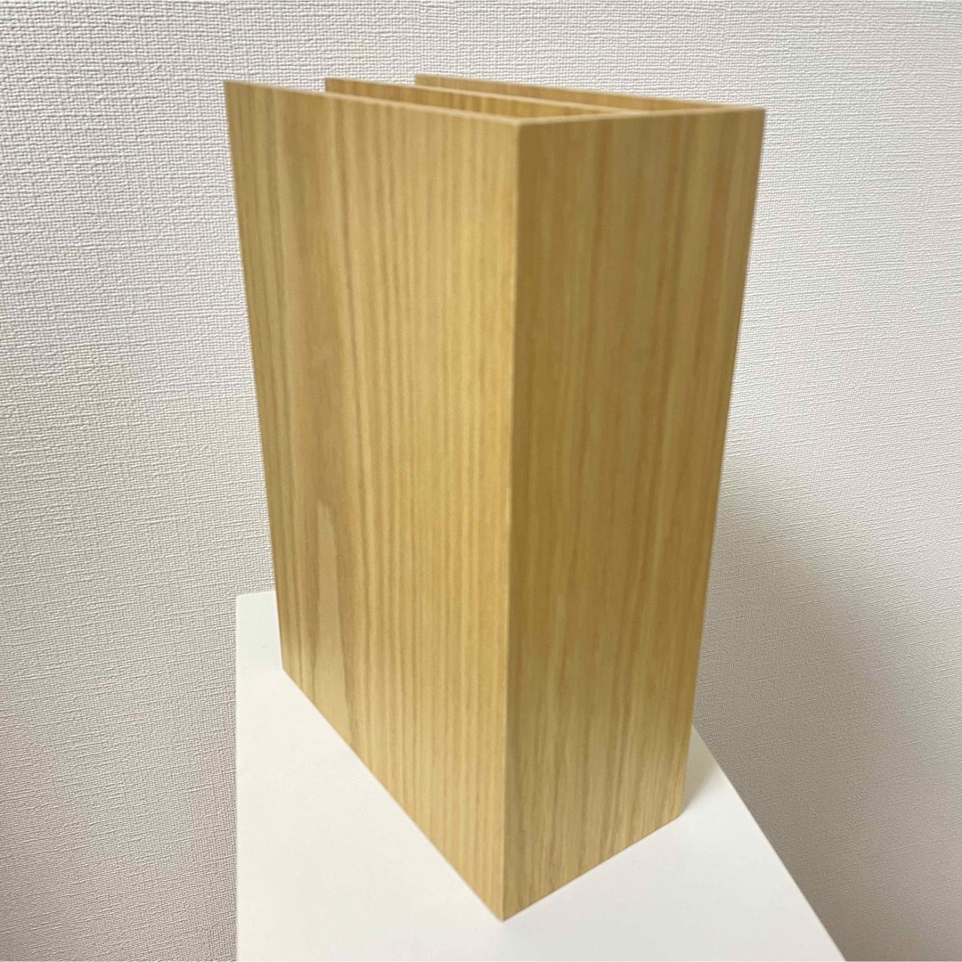 MUJI (無印良品)(ムジルシリョウヒン)の無印良品 木製収納スタンド・Ａ５サイズ インテリア/住まい/日用品の収納家具(本収納)の商品写真