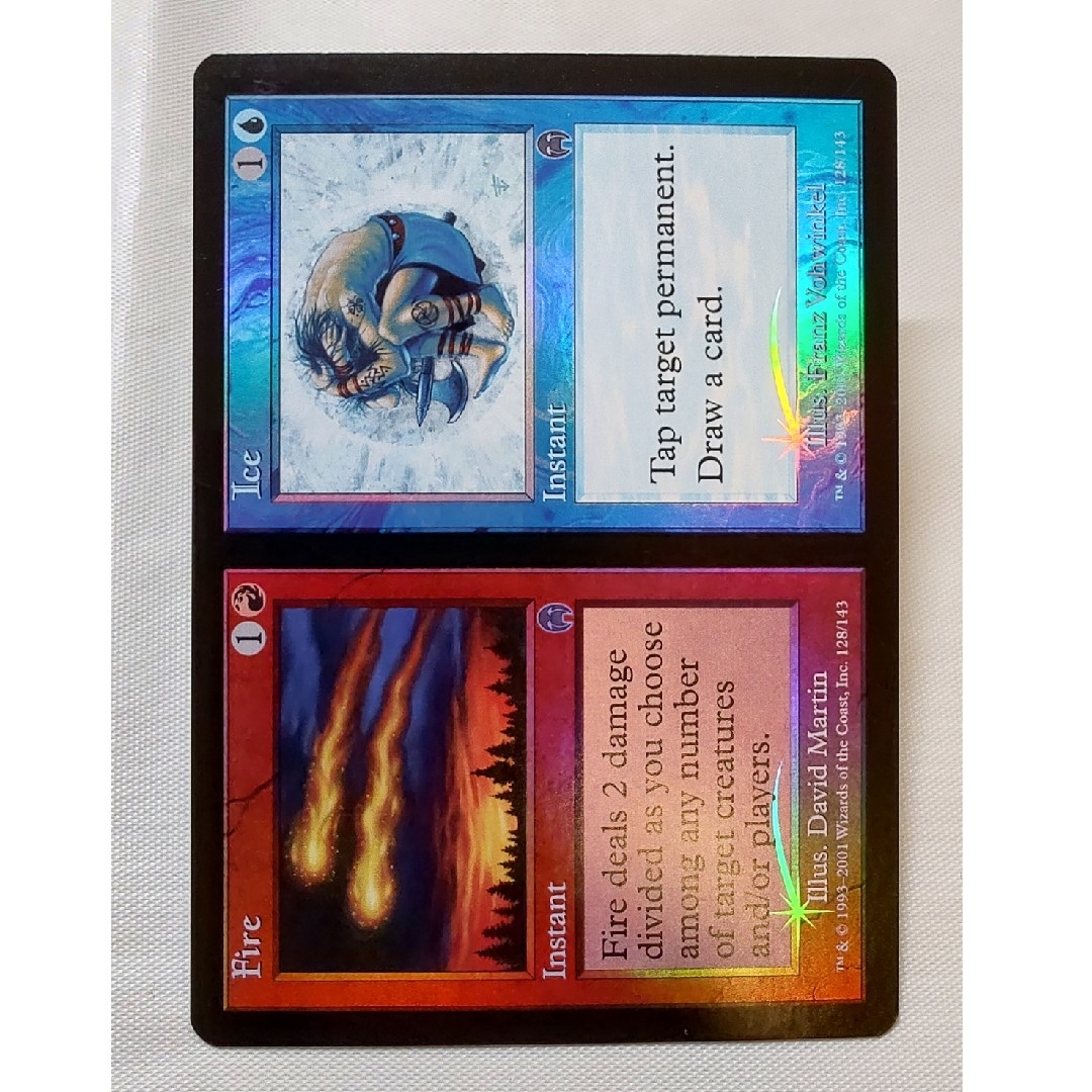マジック：ザ・ギャザリング(マジックザギャザリング)の火+氷/Fire+Ice【英語版Foil】 エンタメ/ホビーのトレーディングカード(シングルカード)の商品写真