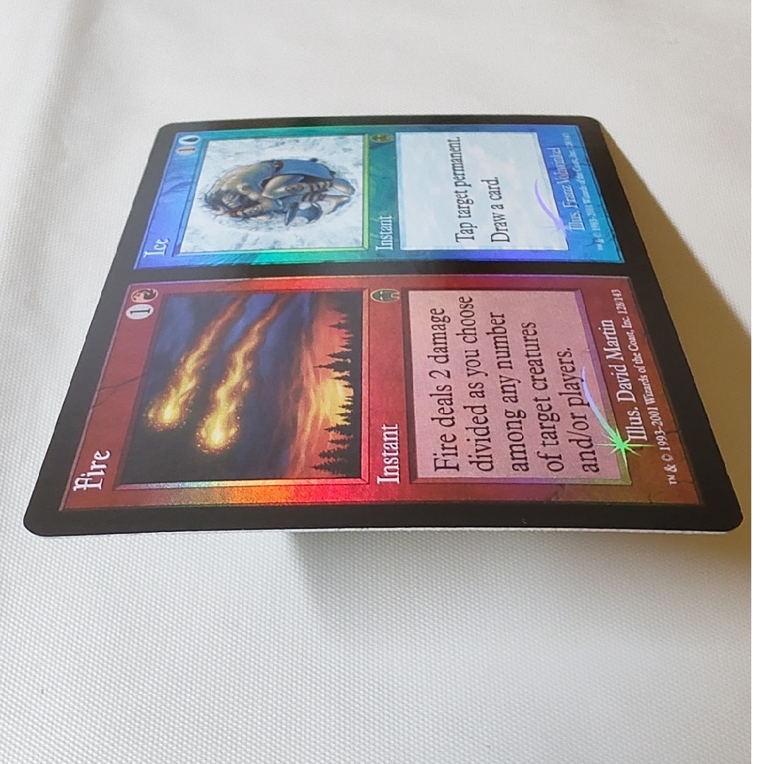 マジック：ザ・ギャザリング(マジックザギャザリング)の火+氷/Fire+Ice【英語版Foil】 エンタメ/ホビーのトレーディングカード(シングルカード)の商品写真