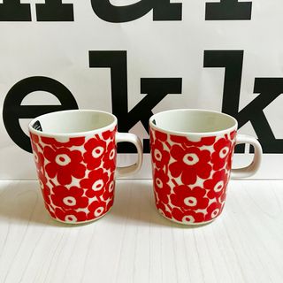 マリメッコ(marimekko)のマリメッコ Marimekko マグカップ 松屋銀座　ウニッコ(グラス/カップ)