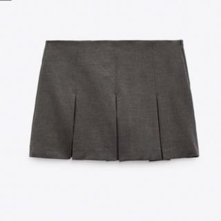 ザラ(ZARA)のZARA ザラ　プリーツスカート　ボックスプリーツスカート(ミニスカート)