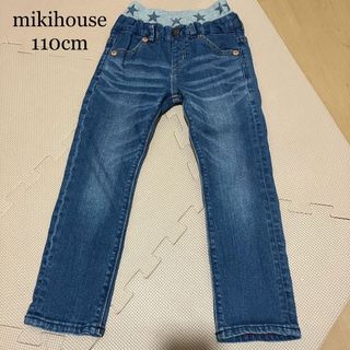 ミキハウス(mikihouse)のミキハウス　ダブルビー　ビーくん　デニム　ジーパン　110  ストレッチデニム(パンツ/スパッツ)