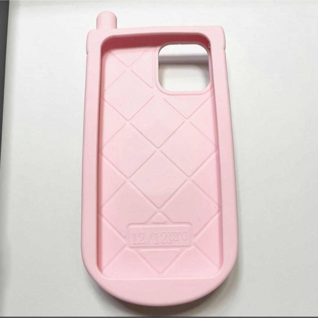 サンリオ(サンリオ)の韓国iPhone ケース/カバー　マイメロ　鏡付き　ガラケー風　iPhone12 スマホ/家電/カメラのスマホアクセサリー(iPhoneケース)の商品写真