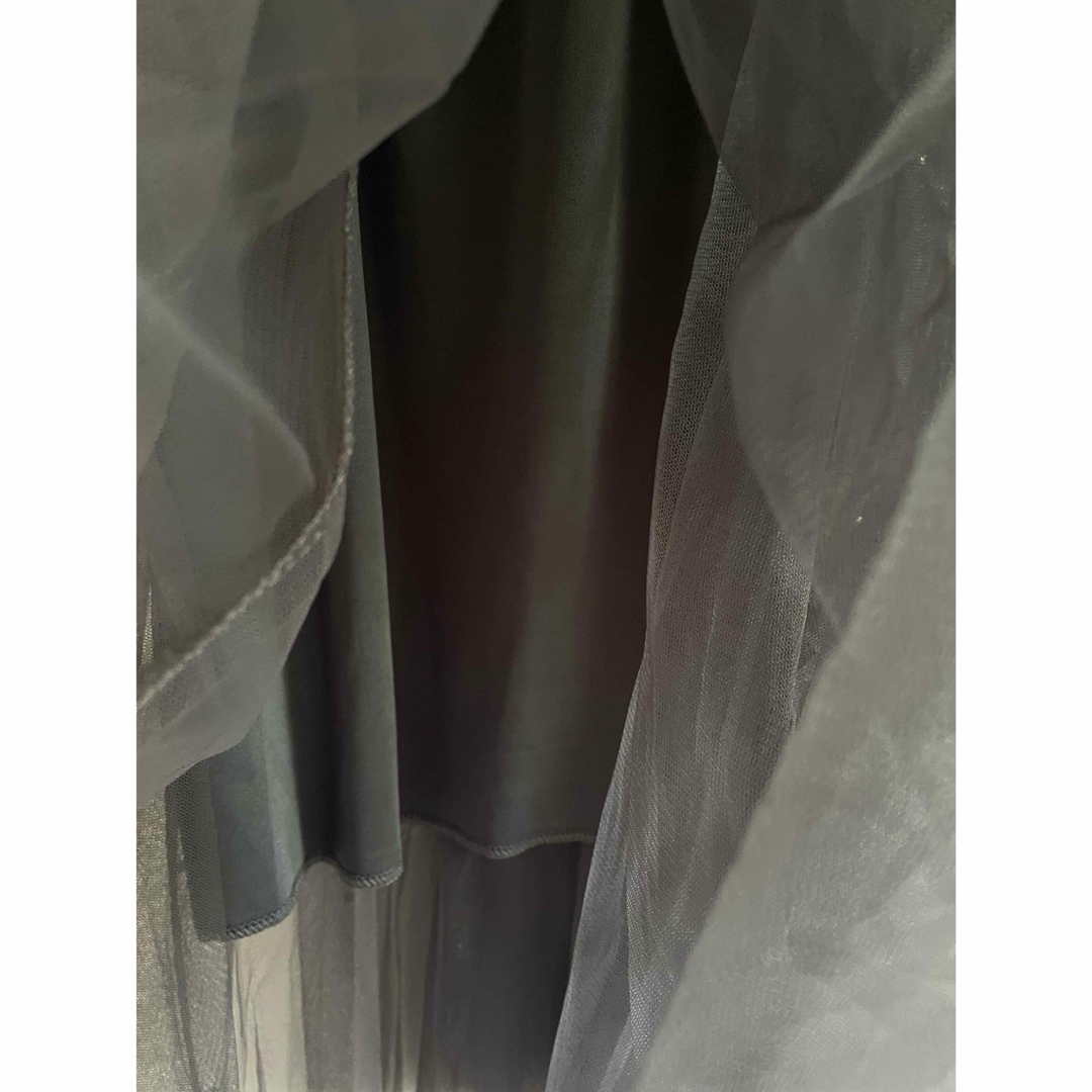 【新品】Deux Amour ドゥーザムール チュール ロングスカート パール レディースのスカート(ロングスカート)の商品写真