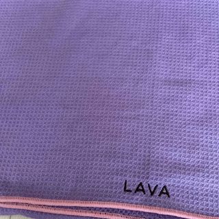 LAVA ヨガラグ　ホットヨガ　滑り止め加工　ラベンダー(ヨガ)