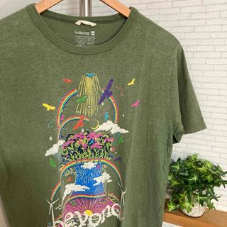 『GO HEMP』ゴーヘンプ　Tシャツ オーガニックコットン