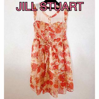 JILLSTUART - 【JILL STUART ジルスチュアート】花柄ワンピース