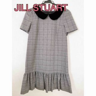 ジルスチュアート(JILLSTUART)の【JILL STUART ジルスチュアート】グレンチェックワンピース(ひざ丈ワンピース)