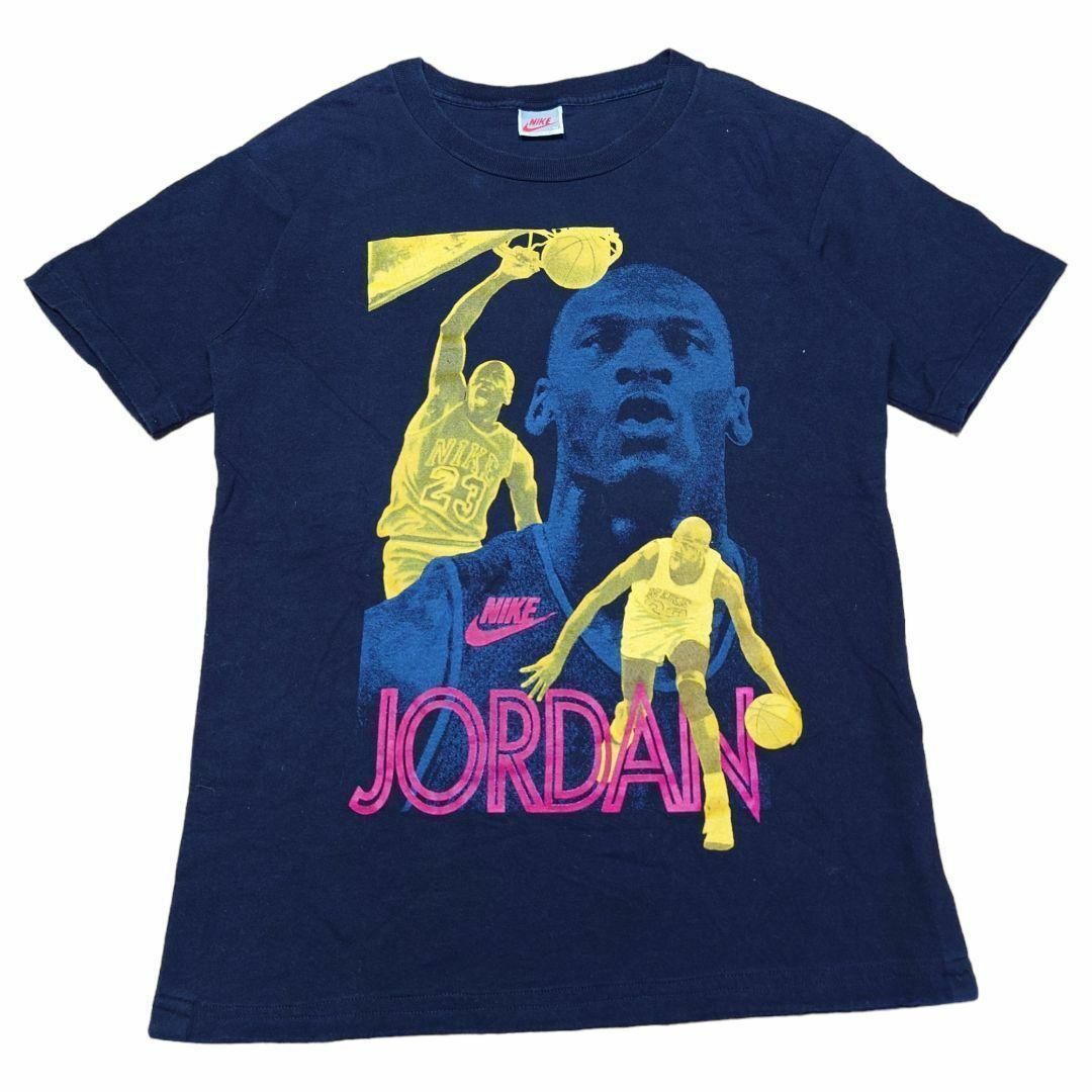 NIKE - 80s 90s 銀タグ NIKE JORDANビッグプリント Tシャツ NIKE - 80s 90s 銀タグ NIKE JORDANビッグプリント Tシャツ