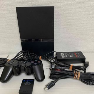 プレイステーション2(PlayStation2)のSONY PS2 プレステ2 プレイステーション2 SCPH-75000 黒(家庭用ゲーム機本体)