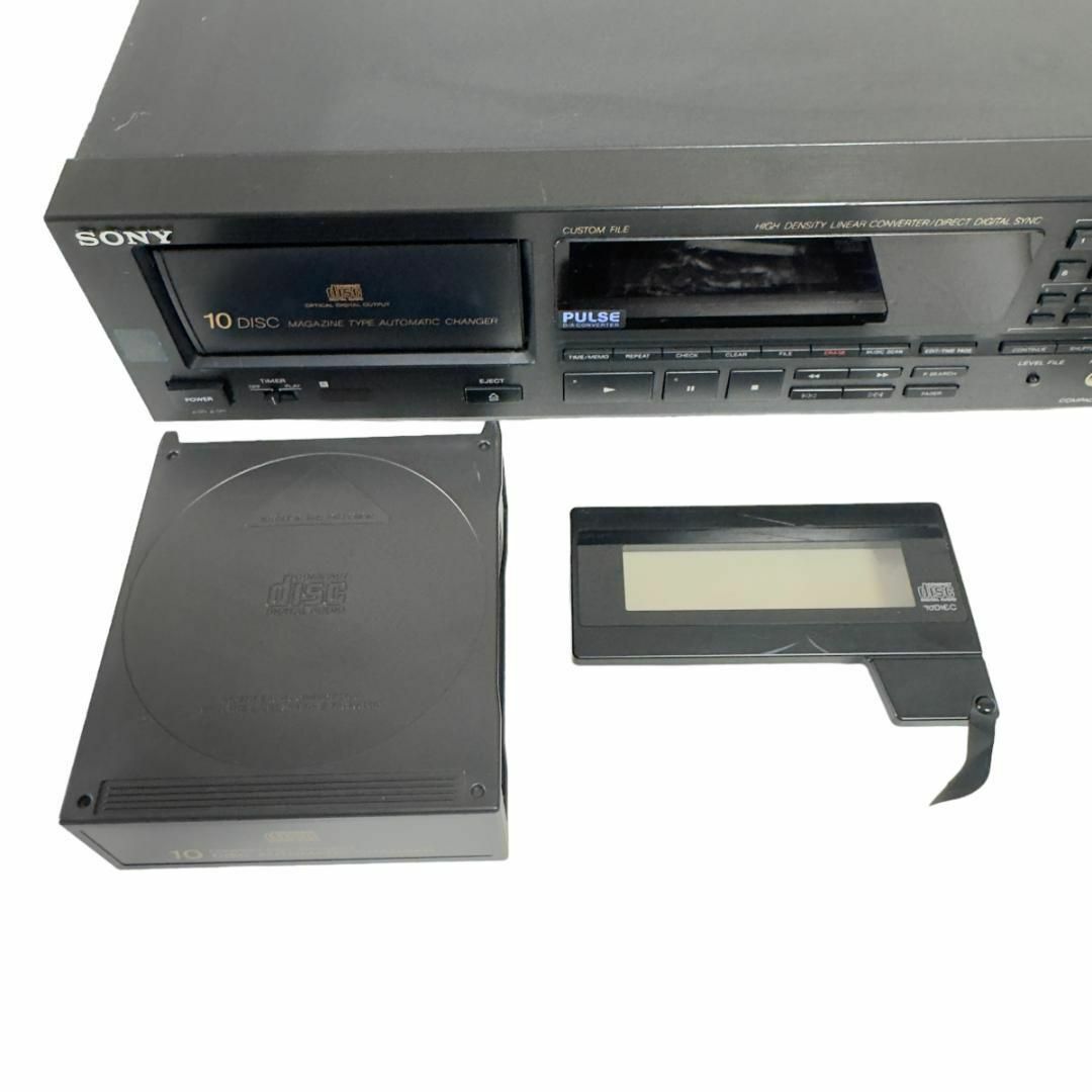 SONY 10連奏 CDプレーヤー CDP-C910 スマホ/家電/カメラのオーディオ機器(その他)の商品写真