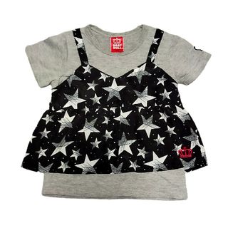 BABYDOLL　ドッキングTシャツ　100cm