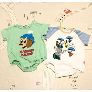 ロンパース　KLUMP  80サイズ　セット(ロンパース)
