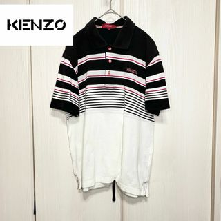 KENZO - 【美品】 KENZO golf ボーダー ポロシャツ