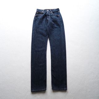 リーバイス(Levi's)の90s LEVI'S 501 USA製 ヴィンテージデニムパンツ 濃紺(デニム/ジーンズ)