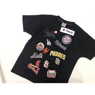 メジャーリーグベースボール(MLB)の新品 MLB チームロゴ 半袖 Tシャツ 160 サイズ ドジャース パドレス(Tシャツ/カットソー)