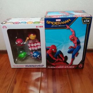 マーベル(MARVEL)の未開封 マーベルツムツム スパイダーマン フィギュアセット(アメコミ)