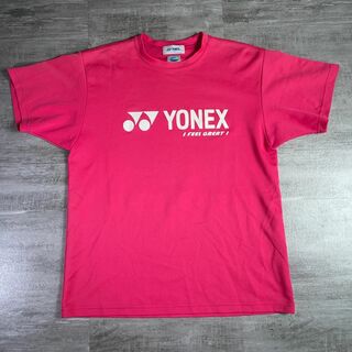 ヨネックス(YONEX)のYONEX ヨネックス Tシャツ ゲームシャツ プラクティスシャツ ピンク S(バドミントン)