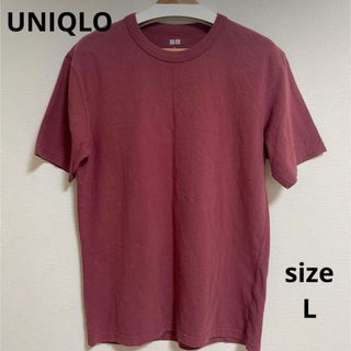 ユニクロ(UNIQLO)のsize L☆UNIQLO ユニクロ クルーネックT(半袖)(Tシャツ(半袖/袖なし))