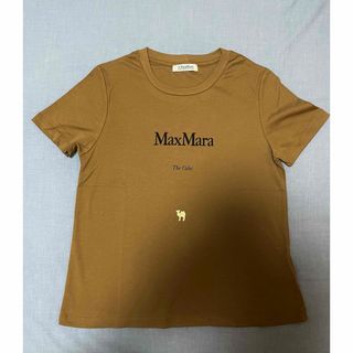 エスマックスマーラ('S Max Mara)のMaxmara エスマックスマーラ　半袖　tシャツ　ブラウス　ブラウン(Tシャツ/カットソー(半袖/袖なし))