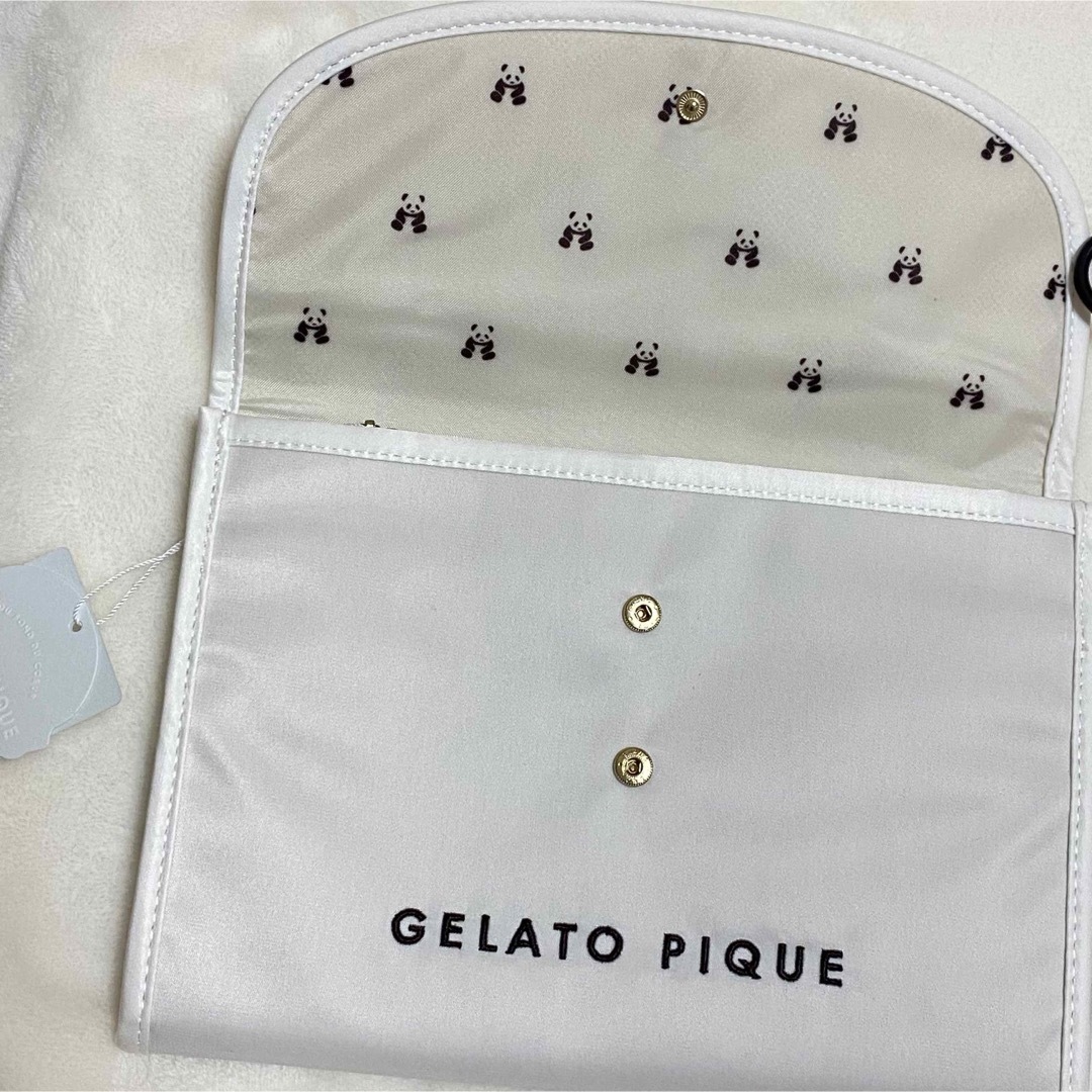 gelato pique(ジェラートピケ)の新品未使用✧︎ジェラートピケ パンダ 母子手帳ケース M ジェラピケ タグ付き キッズ/ベビー/マタニティのマタニティ(母子手帳ケース)の商品写真