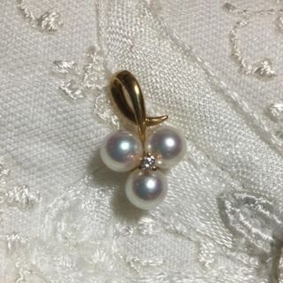 MIKIMOTO - ミキモト　ネックレス　トップ　K18 美品