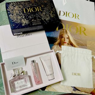 クリスチャンディオール(Christian Dior)のMiss Dior ミスディオール　限定コフレ　ブルーミングブーケ　新品　巾着付(口紅)