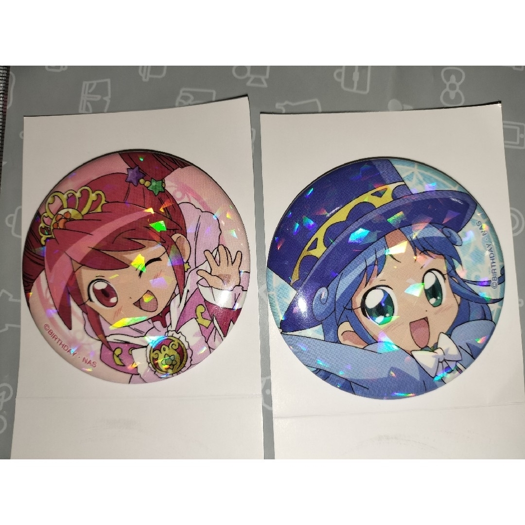 ふしぎ星のふたご姫 ヴィレヴァン ホログラム缶バッジの通販 by ふしぎ星のふたご姫 ヴィレヴァン ホログラム缶バッジの通販 by