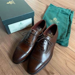 クロケットアンドジョーンズ(Crockett&Jones)の新品未使用　Crockett&Jones COVENTRY セミブローグシューズ(ドレス/ビジネス)