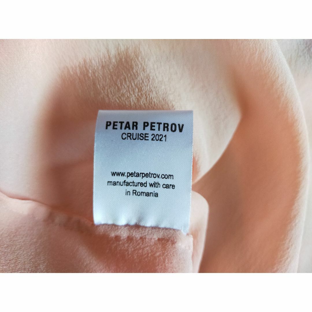 pertor petrov シルク ブラウス シャツ ピンク 絹 レディースのトップス(シャツ/ブラウス(長袖/七分))の商品写真